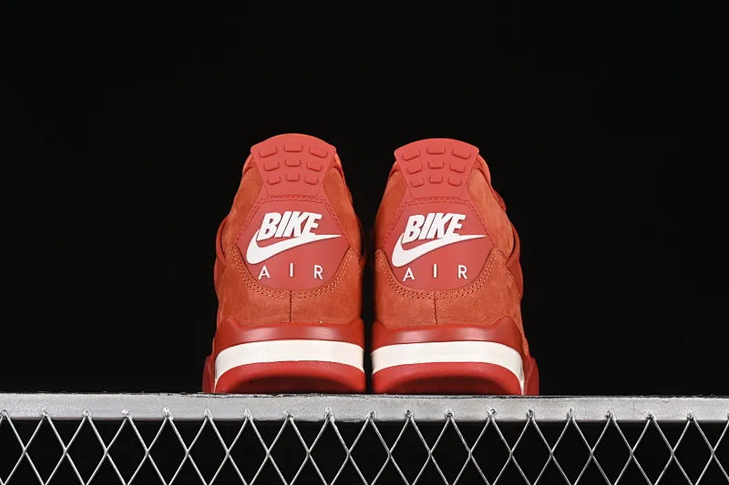 All categories Air Jordan Jordan series basketball shoes Air Jordan 4 OG version Nigel Sylvester x Air Jordan 4 OG "Brick By Brick" AJ4 Joe 4 Orange Brown Suede HF4340-800